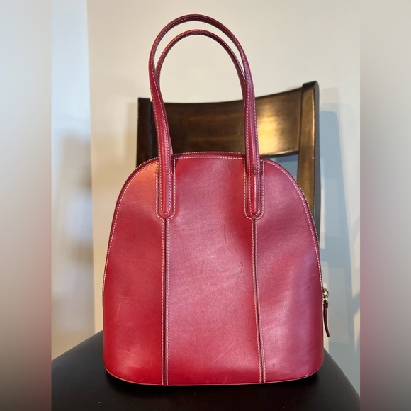 Vintage Lancel leather handbag - Picture 4 of 16